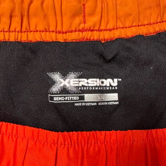 Xersion Orange and Purple Run Shorts With Liner - Picture 4 of 12